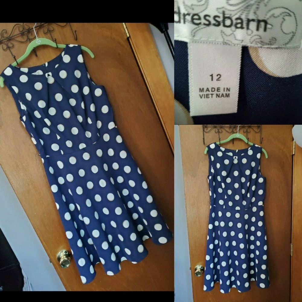 Polkadot dress size 12